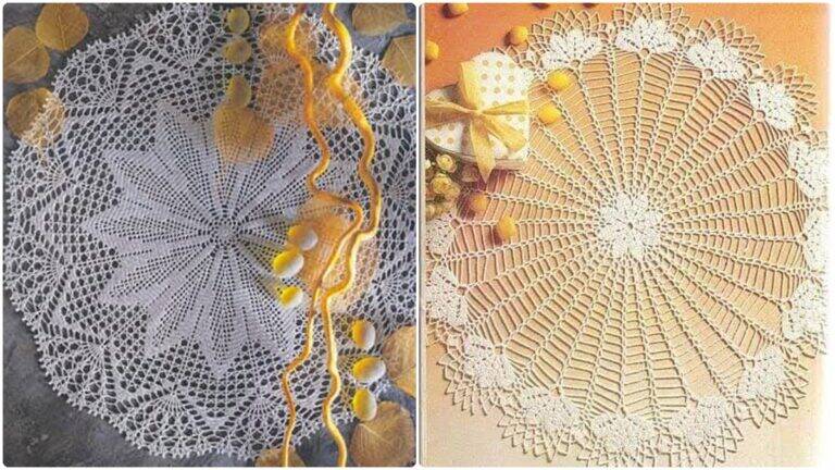 Centros de Mesa em Crochê com Gráficos: Ponto a Ponto, Sua Decoração Ganha Vida!