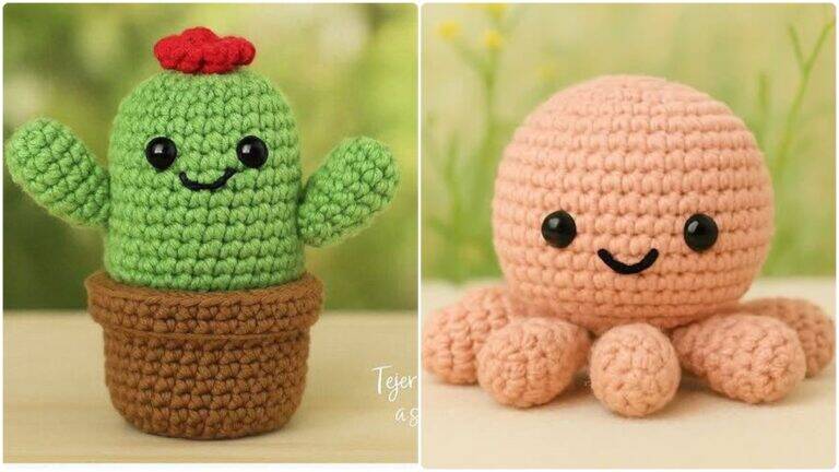 Chaveiros de Crochê e Amigurumi: Fofura e Charme!
