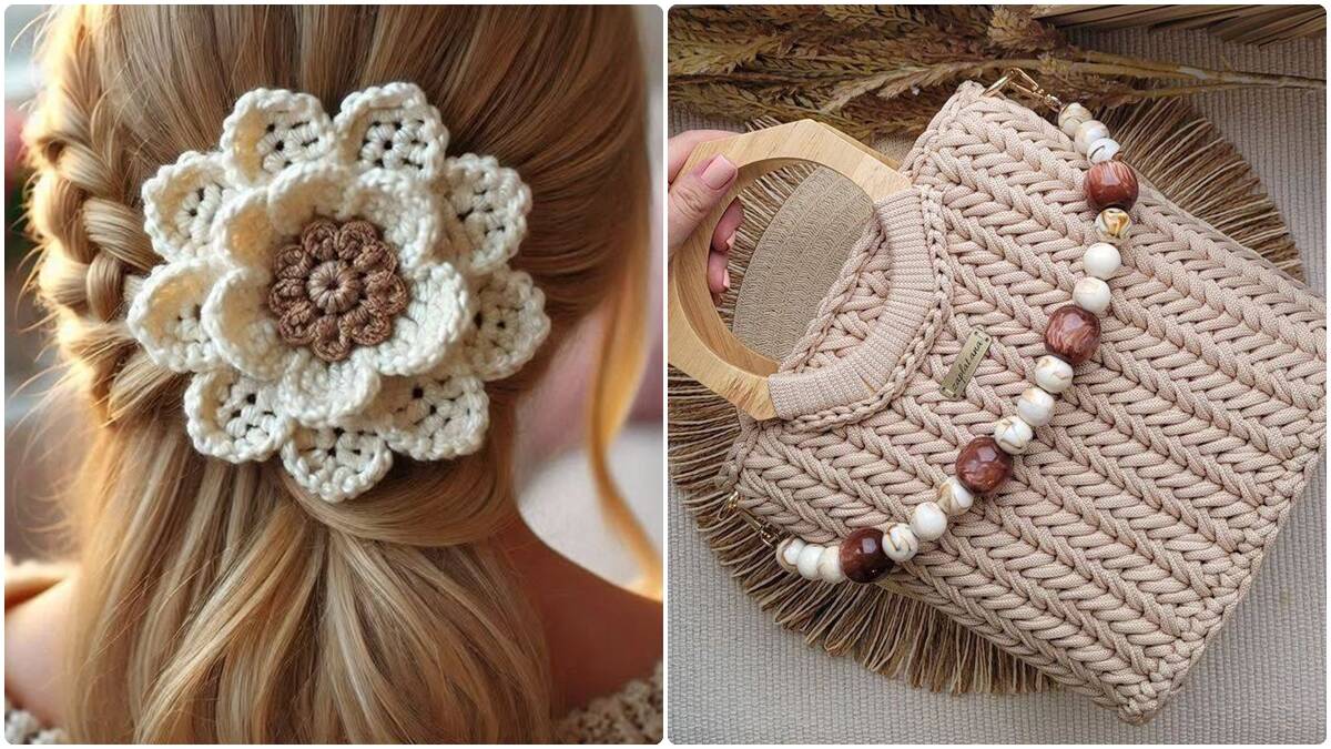 Crochê Moderno: Moda e Acessórios Feitos com Criatividade e Estilo!