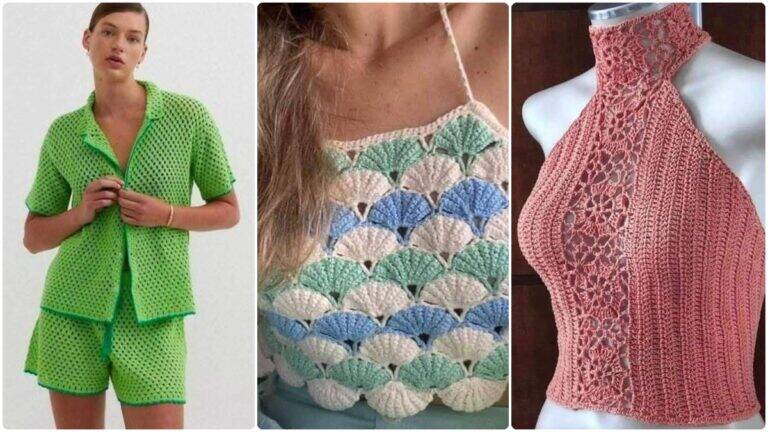Crochê na Moda: Descubra Peças Lindas e Exclusivas Para Brilhar!