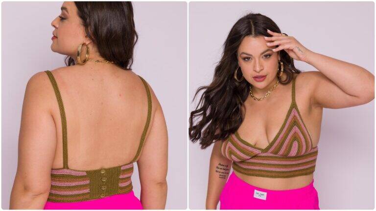 Cropped de Crochê Queen: Crie Essa Peça Linda e Leve!