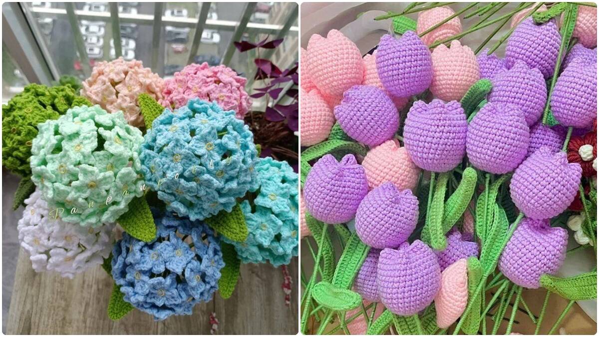 Flores de Crochê: Decoração Atemporal e Charmosa que Nunca Sai de Moda!