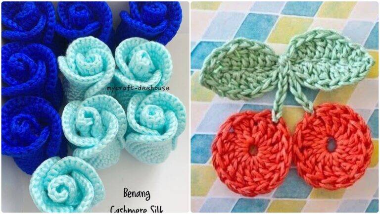 Flores de Crochê: Detalhes Charmosos Que Transformam Moda e Decoração!