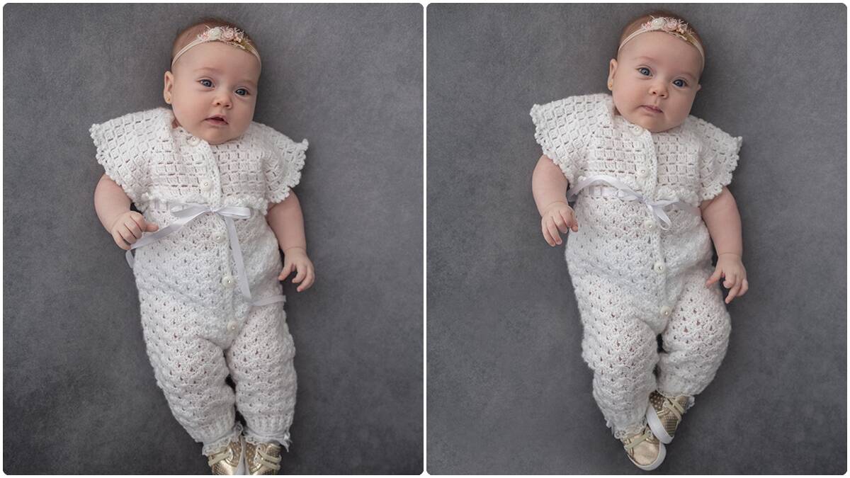 Macacão de Crochê Infantil Mais Bebê: Fofura e Conforto!
