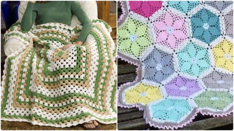Mantas de Crochê: Aconchego Criativo que Transforma Ambientes!