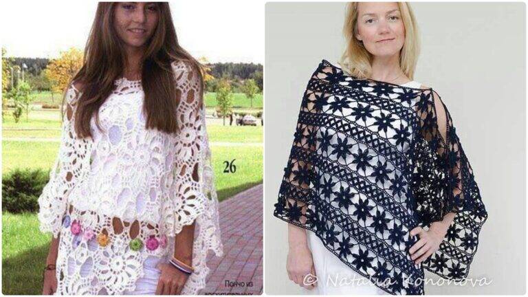 Ponchos de Crochê: Crie Peças Confortáveis com Estilo Atemporal!
