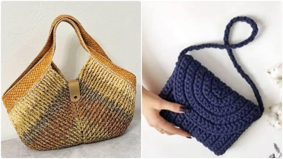 Bolsas de Crochê: Crie Peças e Transforme o Seu Estilo com Artesanato!
