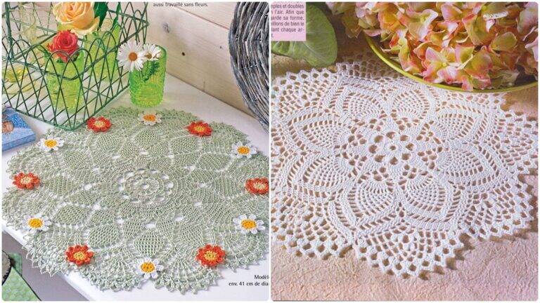 Centros de Mesa em Crochê: Descubra Como Usar Essas Peças na Sua Decoração!