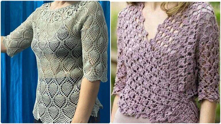 Descubra Blusas de Crochê: As Peças Que Transformam o Seu Guarda-Roupa!