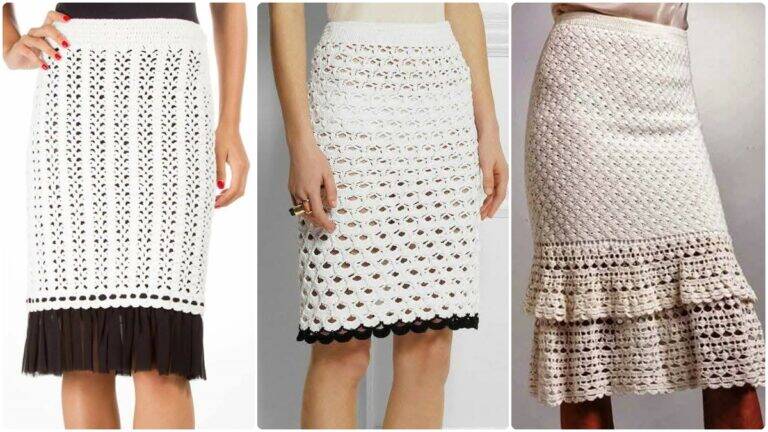 Saias de Crochê: A Elegância Artesanal que Transforma Seu Estilo!