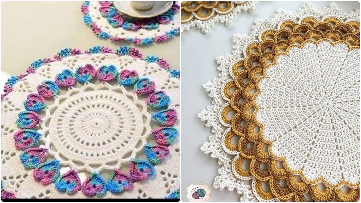 Sousplats de Crochê: A Decoração Artesanal que Encanta à Primeira Vista!