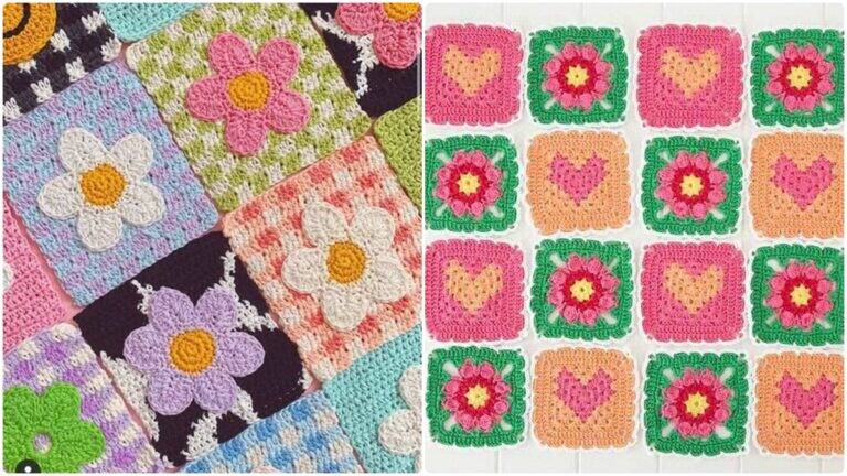 Squares de Crochê: Como a Criatividade Pode Virar Lucro com Peças Únicas!