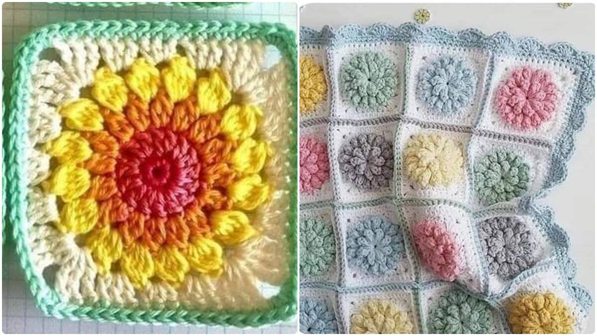 Squares de Crochê: Criações que Transformam com Cor, Estilo e Criatividade!