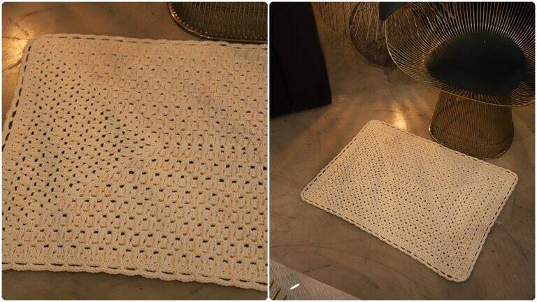 Tapete de Crochê Natural Craft: Lindo e Fácil de Fazer!