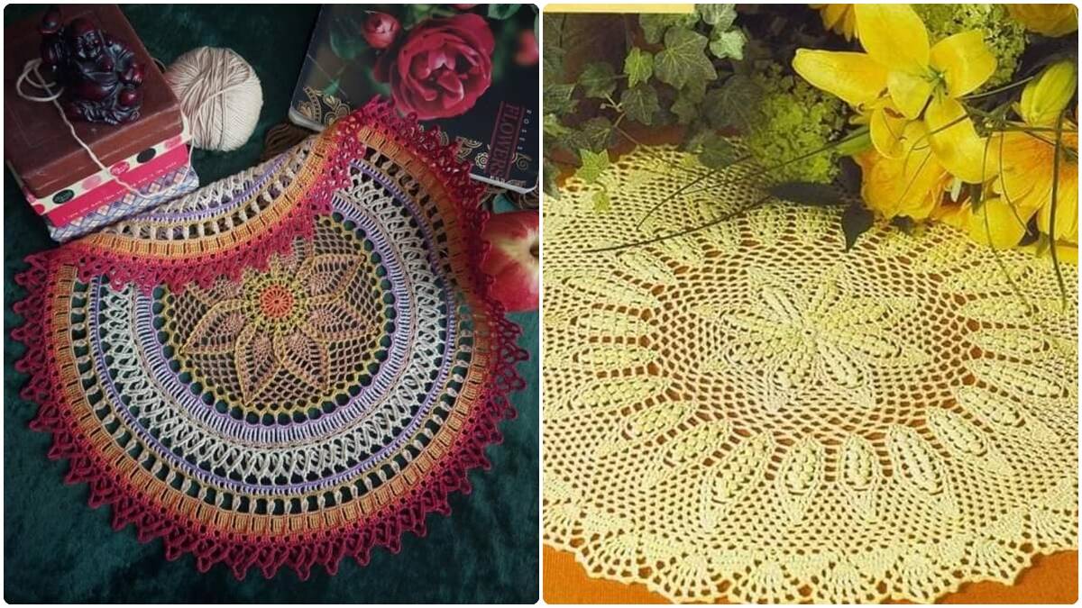 Toalhas de Crochê com Gráficos: Transforme a Sua Decoração!