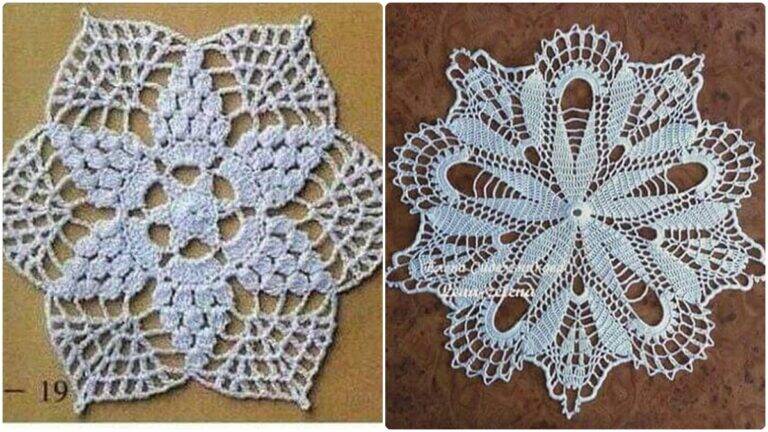 Toalhinhas de Crochê com Gráficos: Delicadeza e Arte em Cada Detalhe!
