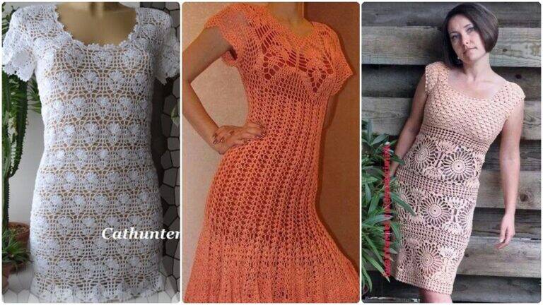 15 Vestidos de Crochê com Gráficos: Crie Peças Encantadoras!