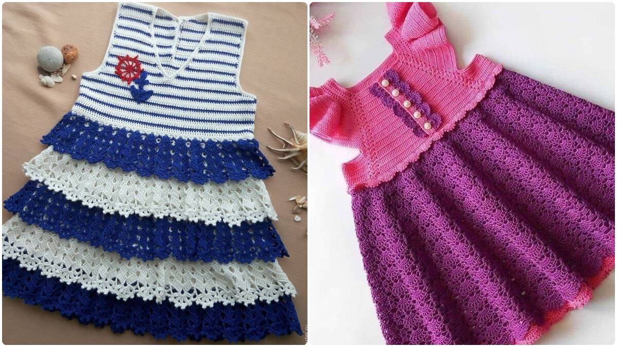 7 Vestidos de Crochê Infantil: Charme para o Look Delas!