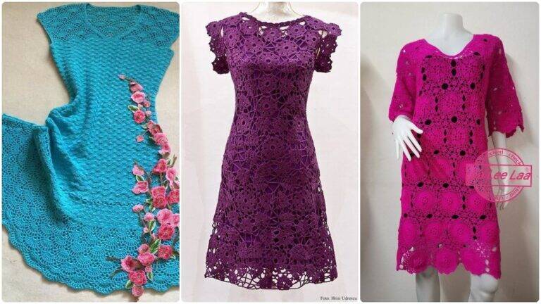 Vestidos de Crochê: Peças Coloridas e Charmosas que Encantam!