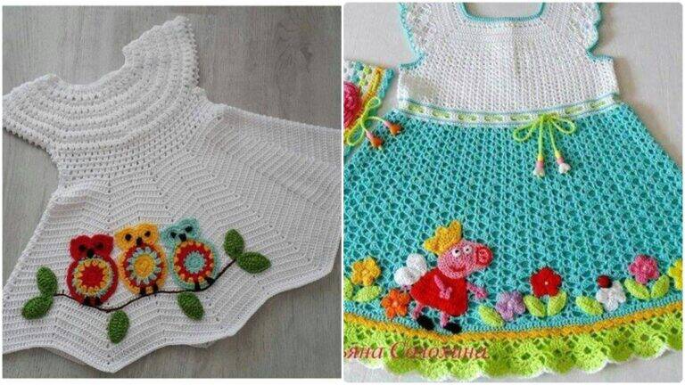 Vestidos de Crochê Infantil: Charme, Conforto e Encanto!