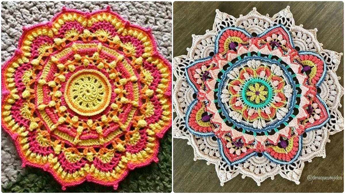 Toalhinhas de Crochê Colorido: Delicadeza, Criatividade e Inspirações!