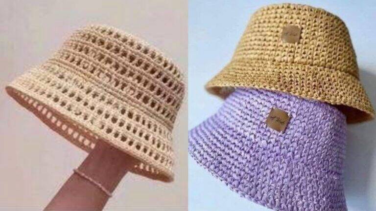 Bucket Hat de Crochê: O Acessório da Moda com Gráficos