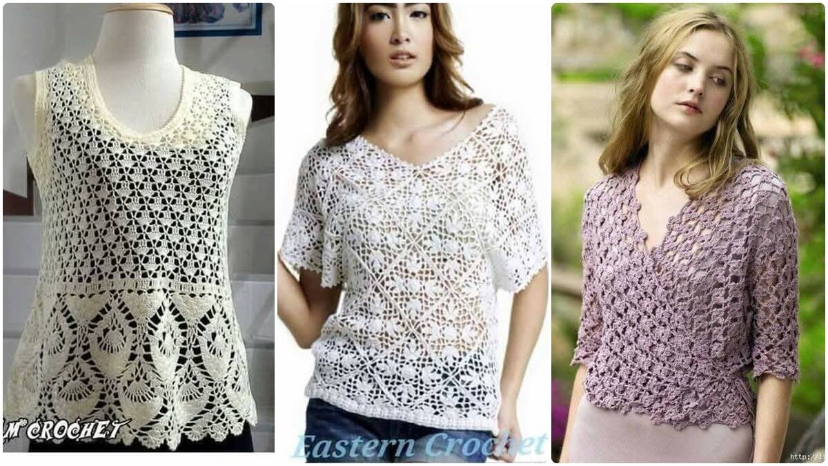 12 Blusas de Crochê: Estilo que Veste Arte em Cada Fio!