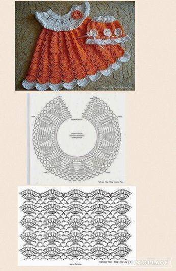 vestidos de crochê