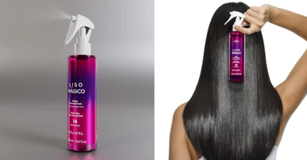 Esse produto multi-benefícios promete alisar os cabelos com ingredientes incríveis e resultado muito bom!