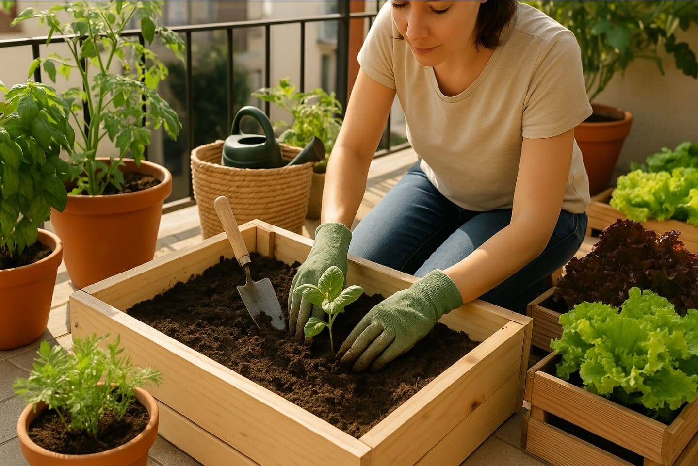 como cultivar alimentos em casa