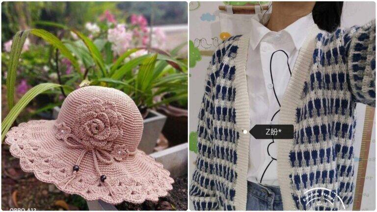 Crochê Moderno: Descubra Peças Cheias de Charme e Estilo para se Inspirar!