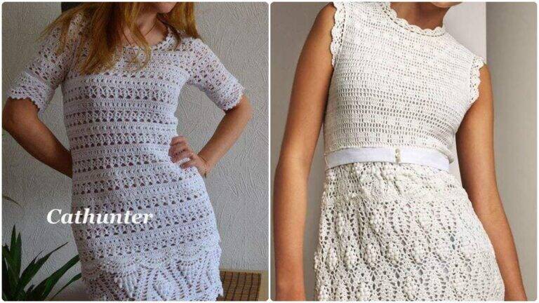 Vestidos de Crochê de Luxo: Sofisticação e Arte em Cada Ponto!