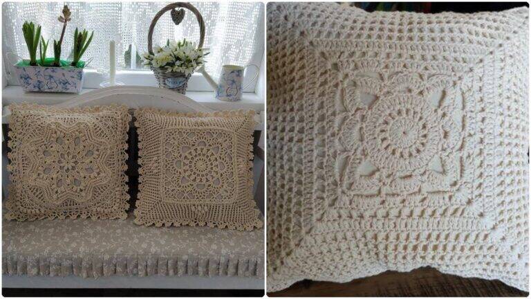 Almofadas de Crochê: Conforto, Charme e Criatividade para Decorar!