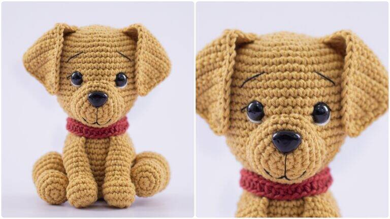 Amigurumi do Cachorro Caramelo: Fufora e Charme!