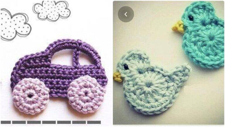 Apliques de Crochê que Encantam: Toques de Arte Charmosa que Transformam!
