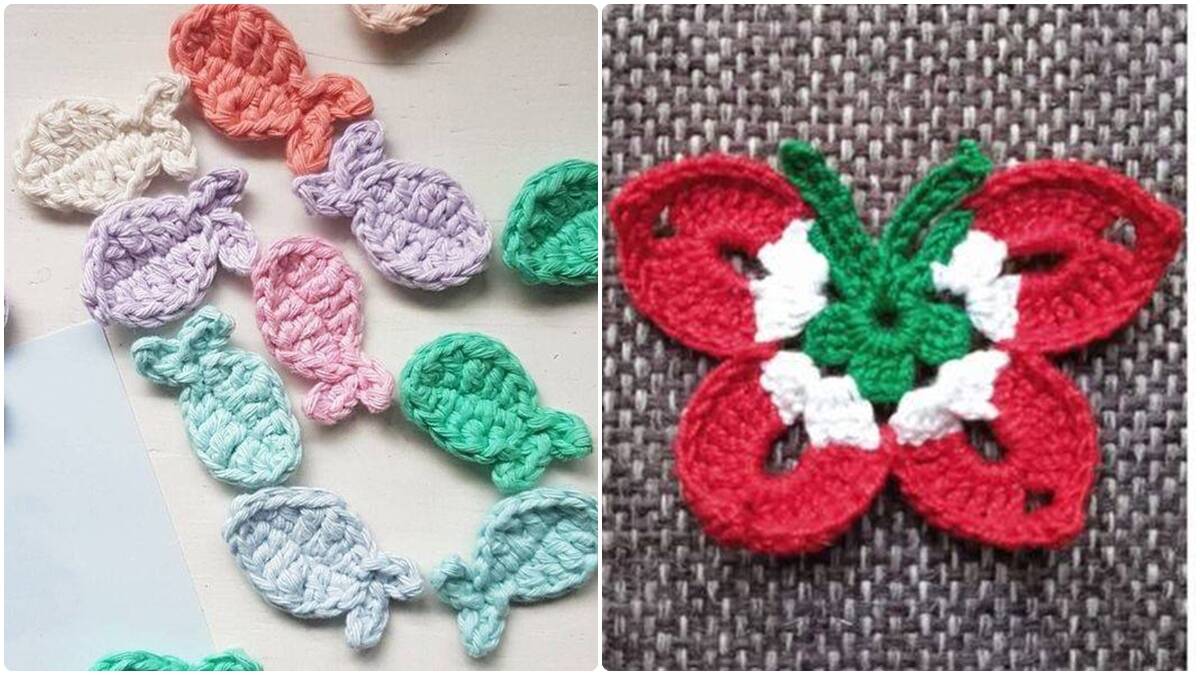 Apliques de Crochê: Gráficos Exclusivos para Decoração e Moda com Alto Valor!