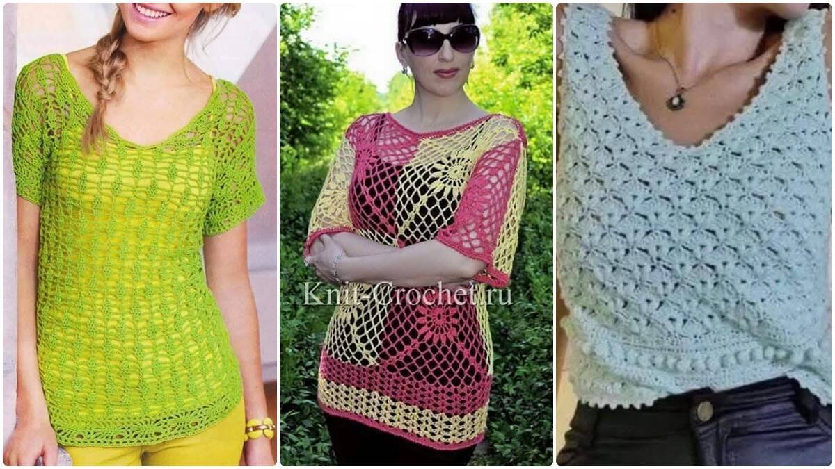 Blusas de Crochê: Peças Leves e Despojadas que Transbordam Estilo!