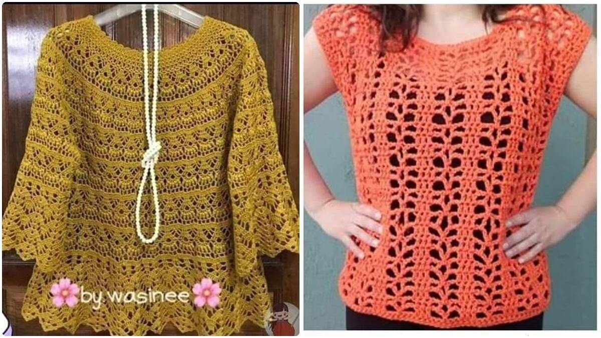 Blusas de Crochê: Crie Peças Atemporais que Vendem Muito!
