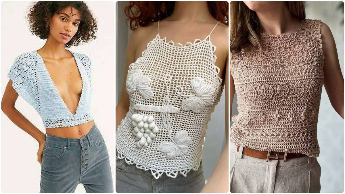 13 Blusas de Crochê: Peças Modernas e Cheias de Estilo para se Inspirar!