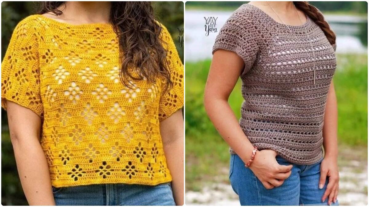 Blusas de Crochê com Gráficos: Crie Peças Lindas e com Facilidade!