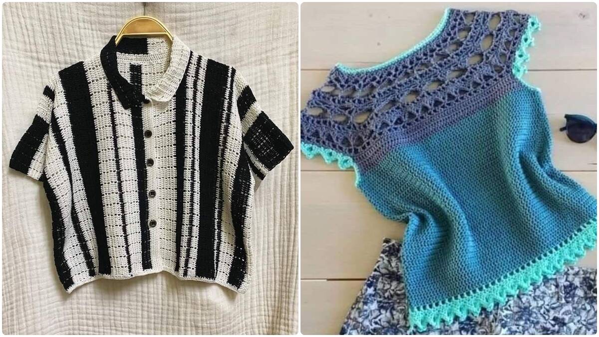 14 Blusas de Crochê para Qualquer Ocasião: Os Modelos que Transformam Seu Guarda-Roupa!
