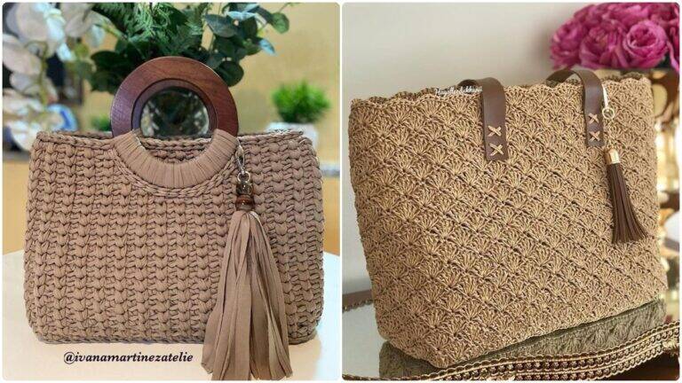 Crie Bolsas de Crochê: O Charme Artesanal que Encanta em Cada Detalhe!