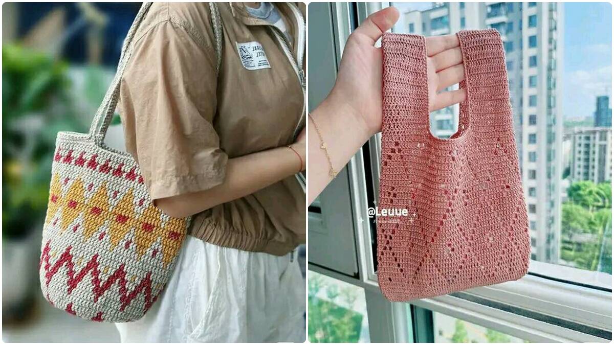 Bolsas de Crochê: Peças Práticas e Fáceis de Fazer para o Seu Dia a Dia!