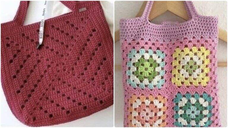 Bolsas de Crochê com Gráficos: Crie Peças Exclusivas e Cheias de Estilo!
