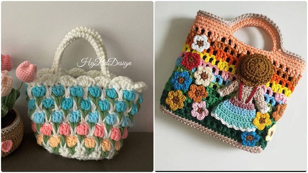Bolsas de Crochê Únicas: Peças que Vão te Encantar e Valorizar Seu Charme!