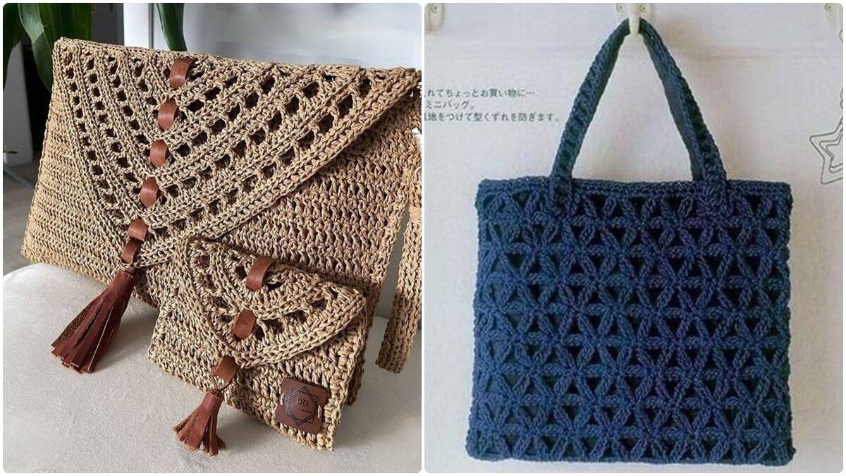 10 Bolsas de Crochê: Descubra Como Criar Peças Lindas e Criativas Você Mesma!