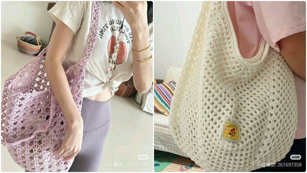 Bolsas de Crochê Simples: Charme e Versatilidade!
