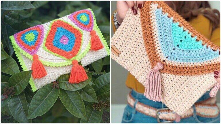 12 Carteiras de Crochê: Se Inspire em Peças Lindas e Crie as Suas!