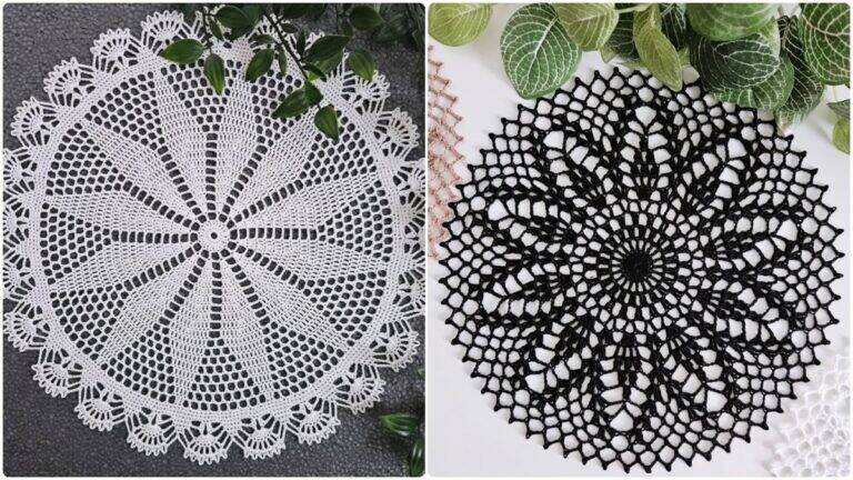 9 Centros de Mesa em Crochê: A Decoração Atemporal e Elegante que Encanta!