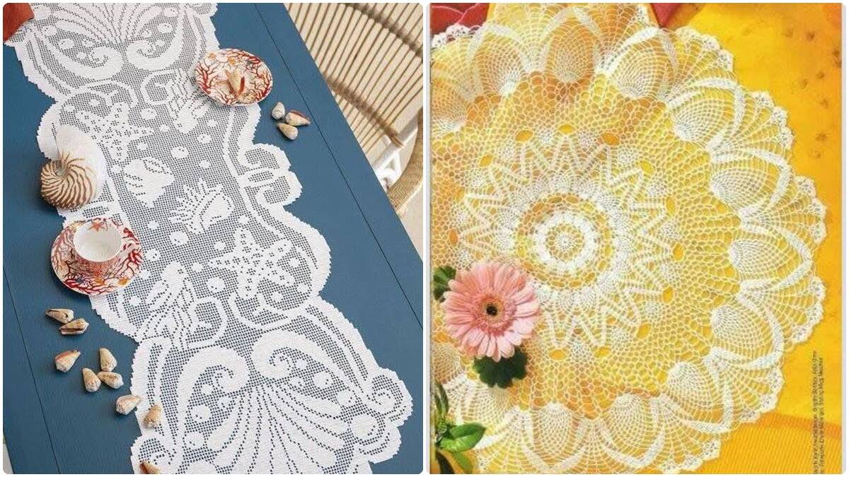 Conheça Centros de Mesa em Crochê que Transformarão a Sua Decoração!